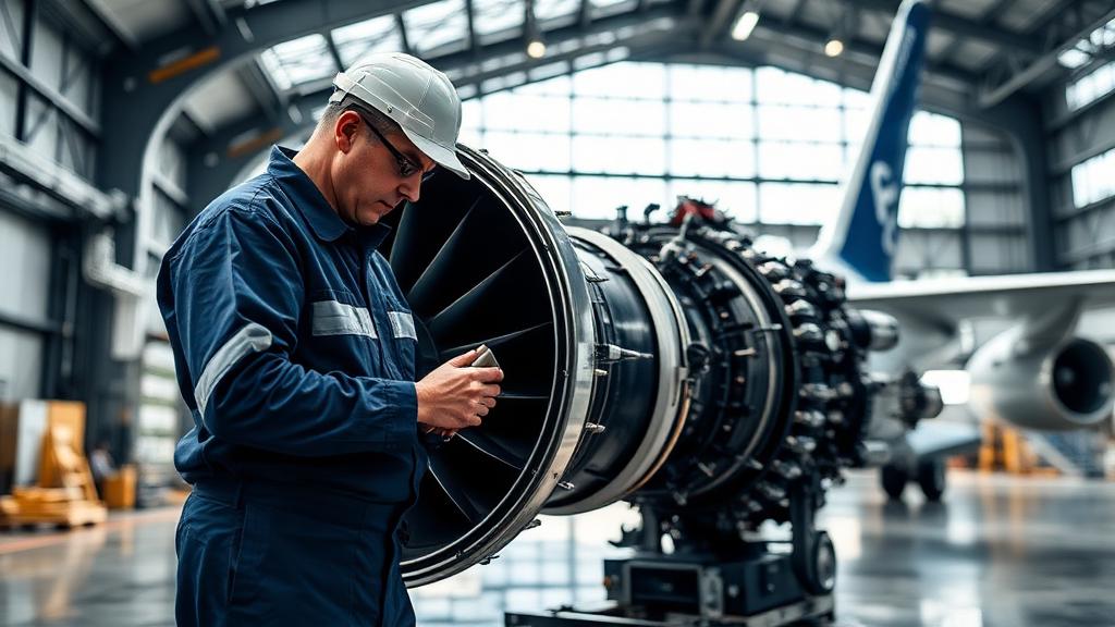 Aerospace Engineer at work — Images and Photos created by www.High-Salary-Jobs.com — The Website that Shows you real Work Incomes in Relation to Roles and Education
