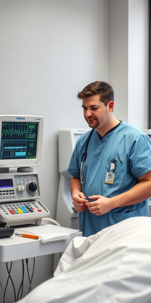 Anaesthetist at work — Images and Photos created by www.High-Salary-Jobs.com — The Website that Shows you real Work Incomes in Relation to Roles and Education