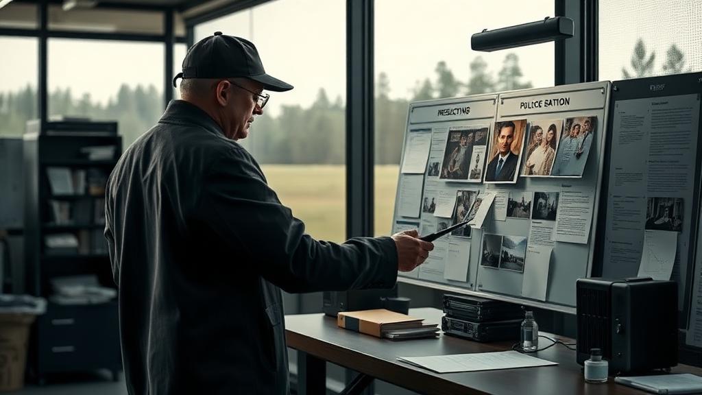 Detective at work — Images and Photos created by www.High-Salary-Jobs.com — The Website that Shows you real Work Incomes in Relation to Roles and Education