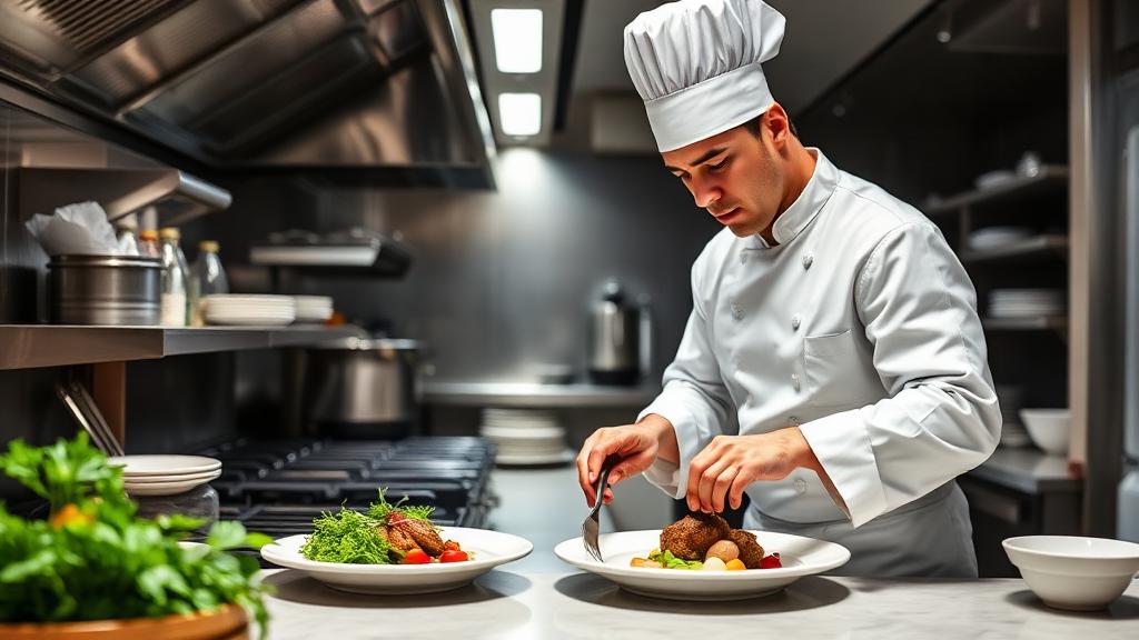 Head Chef at work — Images and Photos created by www.High-Salary-Jobs.com — The Website that Shows you real Work Incomes in Relation to Roles and Education