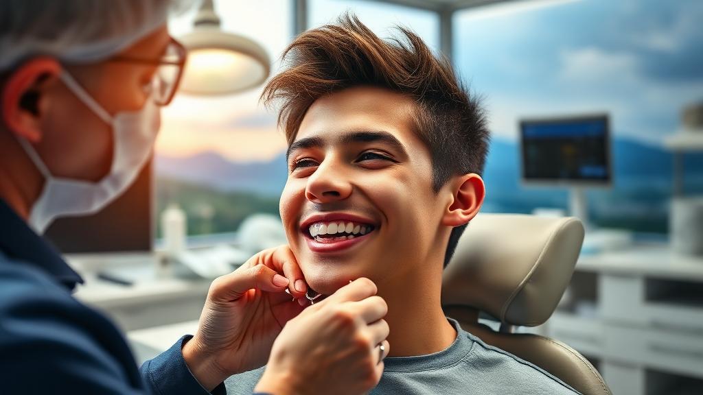 Orthodontist at work — Images and Photos created by www.High-Salary-Jobs.com — The Website that Shows you real Work Incomes in Relation to Roles and Education